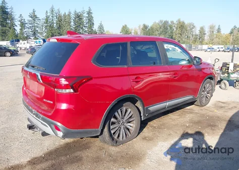 2019 Mitsubishi Outlander Se from USA, damaged, VIN JA4AD3A30KZ042440